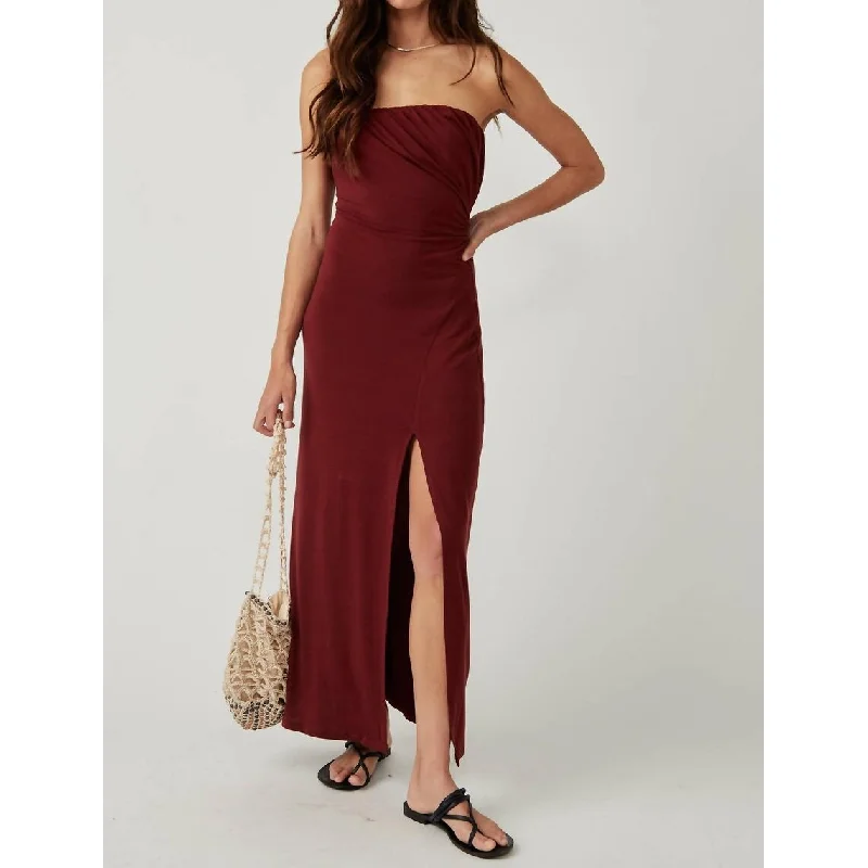 green midi dresses for party -Midi dress with drawstring waist,Free People - Hayley Midi Dress