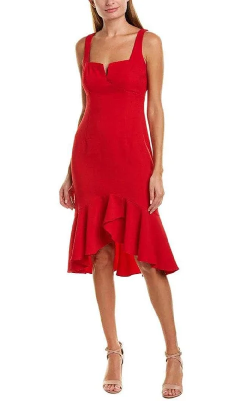 Cocktail dress with empire waistTaylor 1600M - Sweetheart Ruffled Cocktail Dress